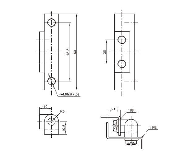 cabinet hinge Cl055