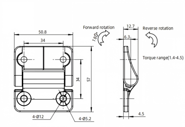 Torque Hinge CL2221