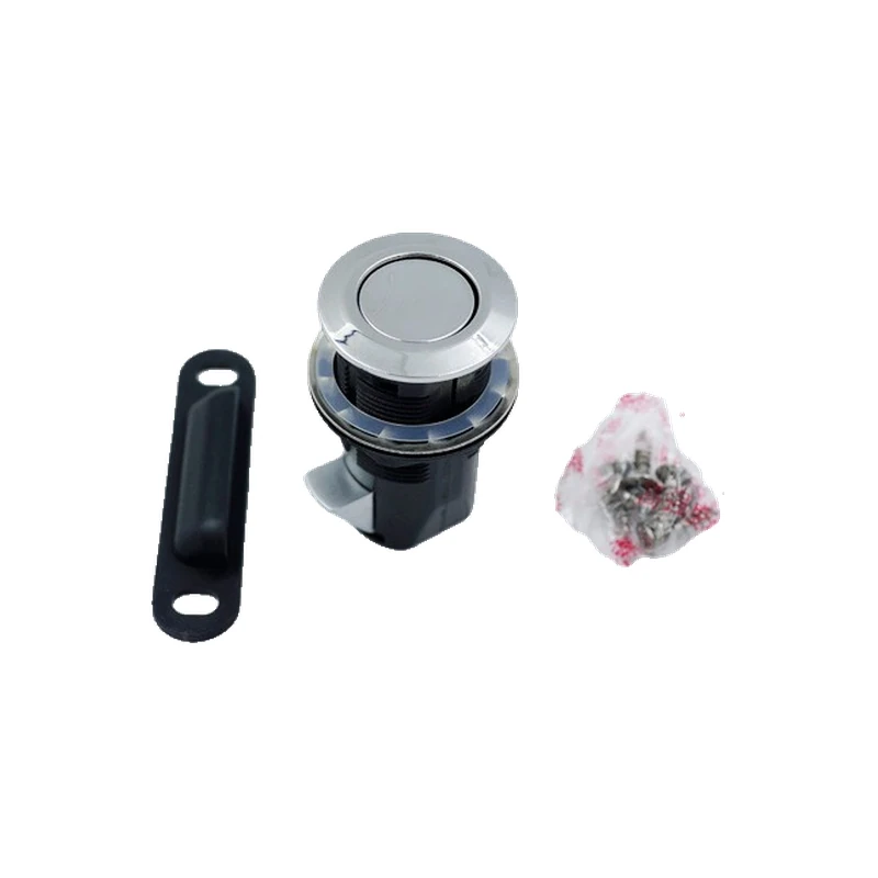 Embedded Push-Type Rv Lock, Yacht Lock, Round Flap Fixed Lock, Keyless Rv Cabinet Door Lock