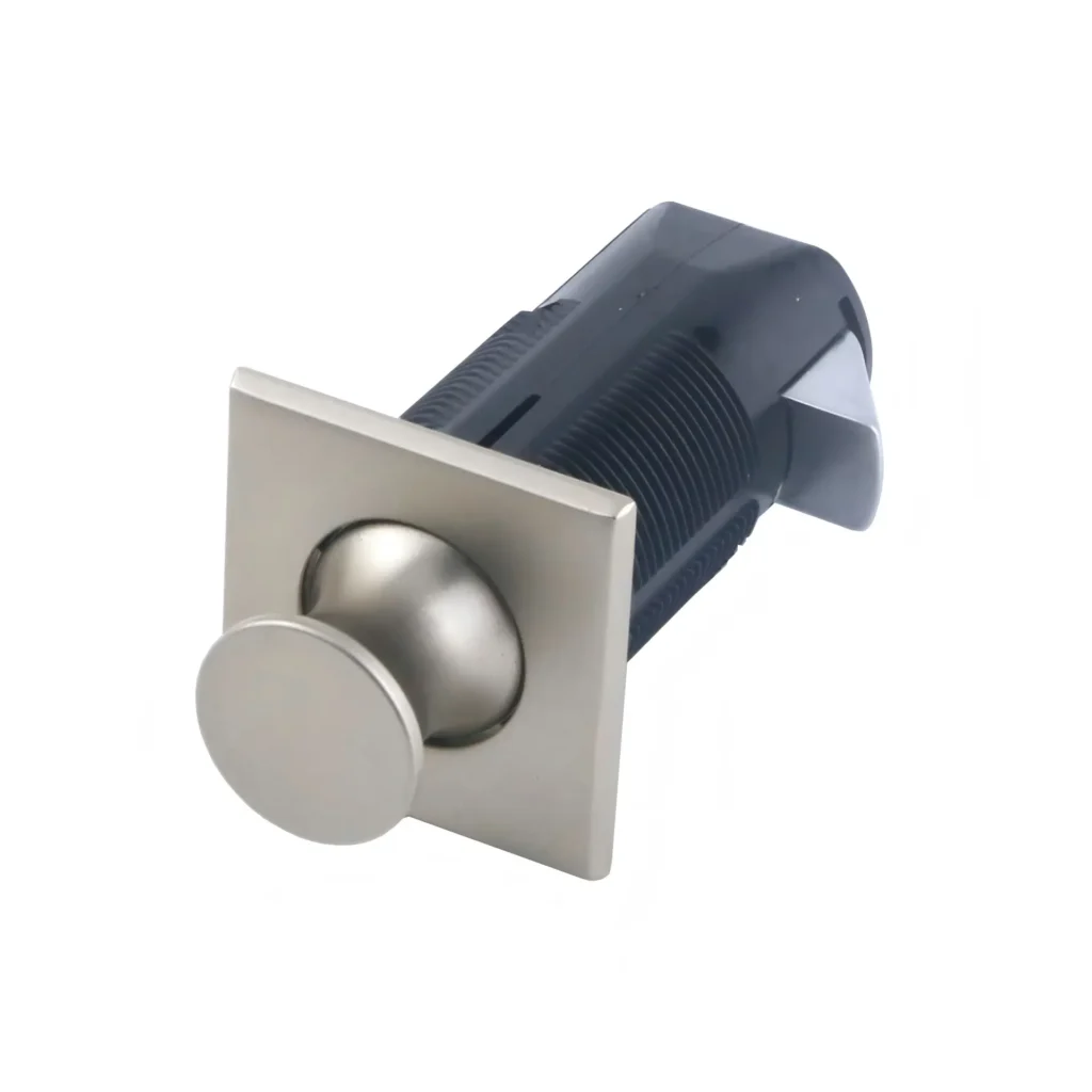 Embedded Push-Type Rv Lock, Yacht Lock, Round Flap Fixed Lock, Keyless Rv Cabinet Door Lock