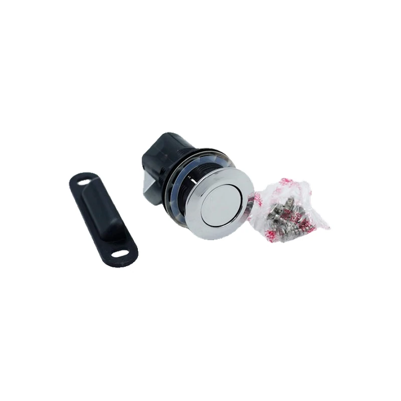 Embedded Push-Type Rv Lock, Yacht Lock, Round Flap Fixed Lock, Keyless Rv Cabinet Door Lock