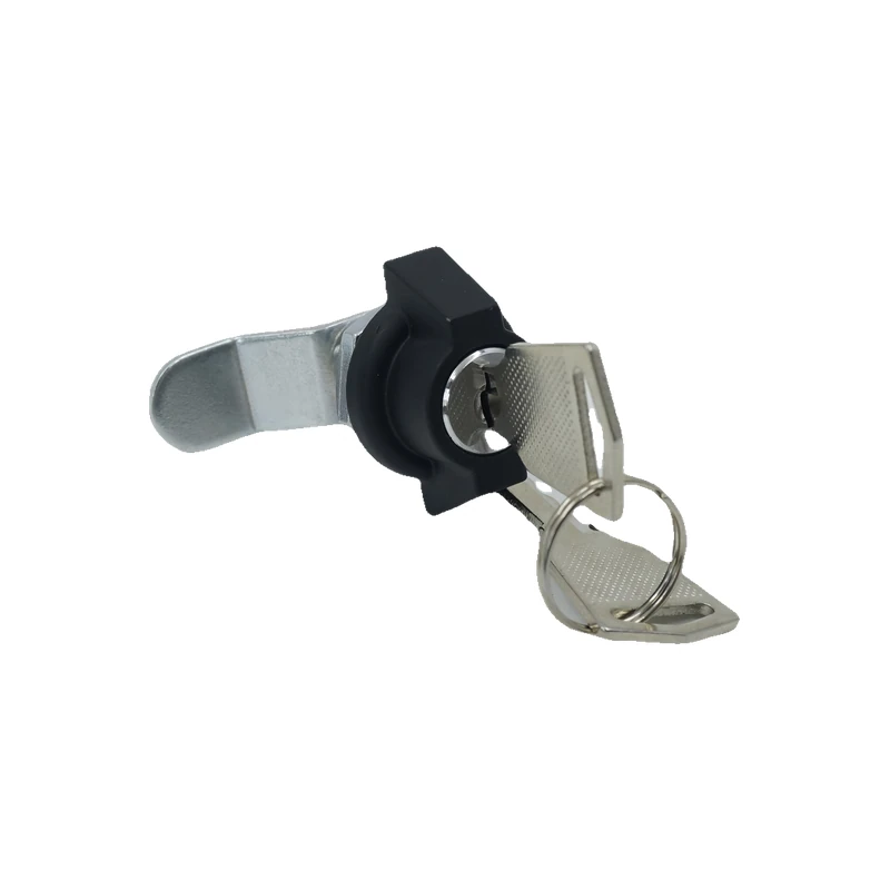 Wing Knob Cabinet Lock | Keyed Butterfly Cam Lock MS408-3