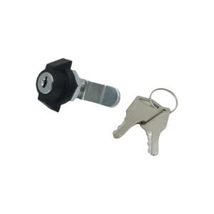 Wing Knob Cabinet Lock | Keyed Butterfly Cam Lock MS408-3