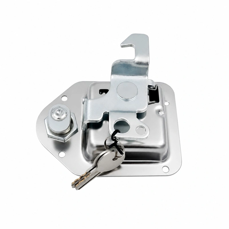 Heavy Duty Stainless Steel Paddle Latch Tool Box Lock MS866-2